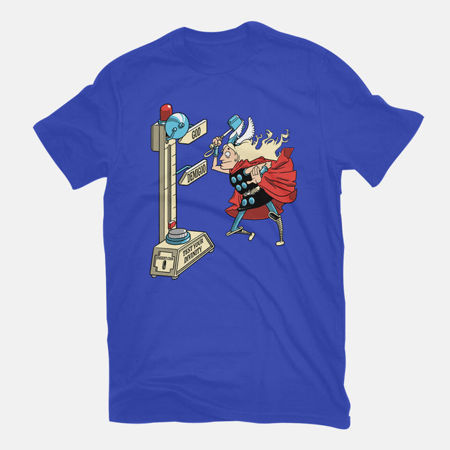 God Or Demigod-Womens-Fitted-Tee-imisko