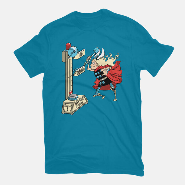 God Or Demigod-Womens-Fitted-Tee-imisko