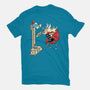 God Or Demigod-Womens-Fitted-Tee-imisko