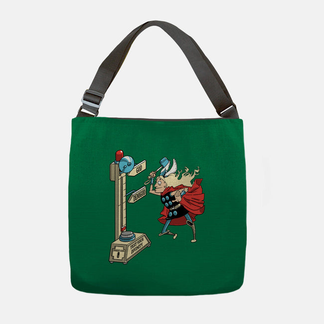 God Or Demigod-None-Adjustable Tote-Bag-imisko
