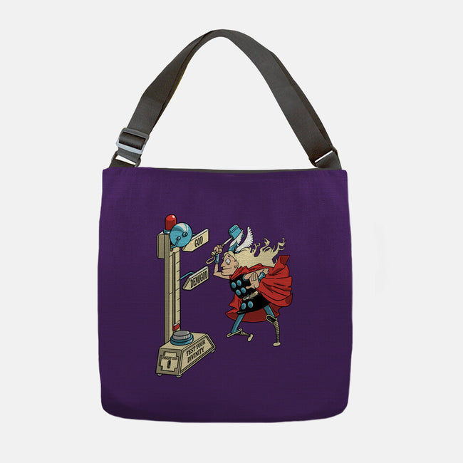 God Or Demigod-None-Adjustable Tote-Bag-imisko