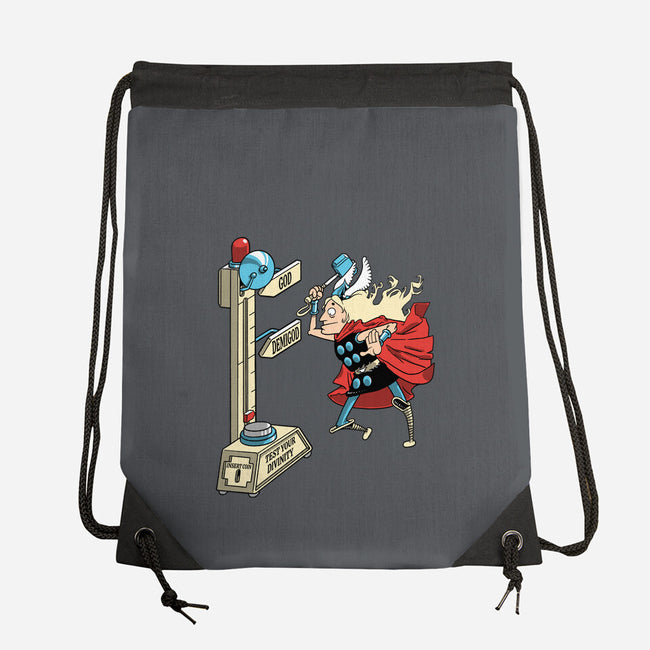 God Or Demigod-None-Drawstring-Bag-imisko