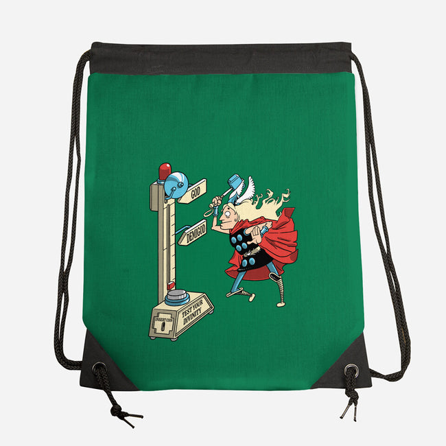 God Or Demigod-None-Drawstring-Bag-imisko