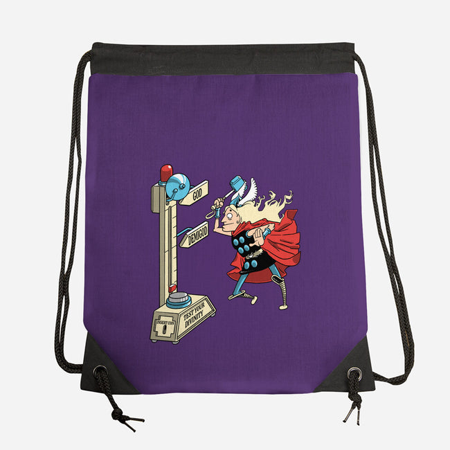 God Or Demigod-None-Drawstring-Bag-imisko