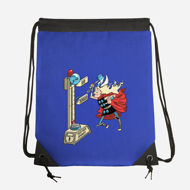 God Or Demigod-None-Drawstring-Bag-imisko