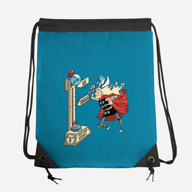 God Or Demigod-None-Drawstring-Bag-imisko