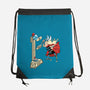 God Or Demigod-None-Drawstring-Bag-imisko