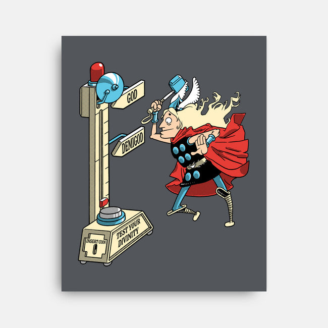 God Or Demigod-None-Stretched-Canvas-imisko