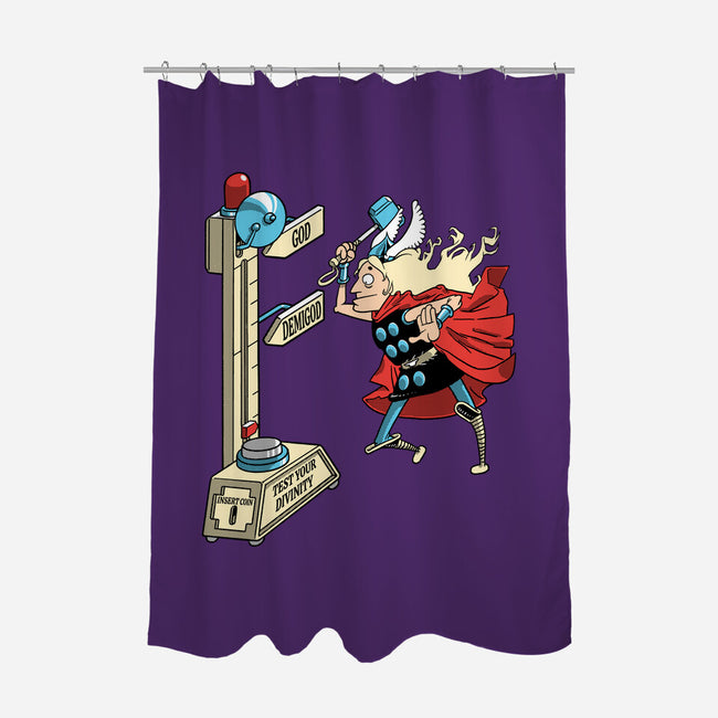 God Or Demigod-None-Polyester-Shower Curtain-imisko