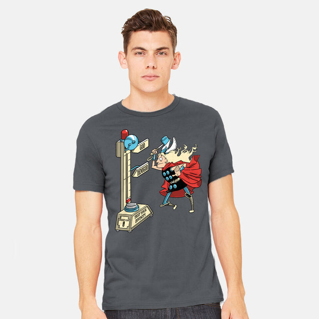 God Or Demigod-Mens-Heavyweight-Tee-imisko