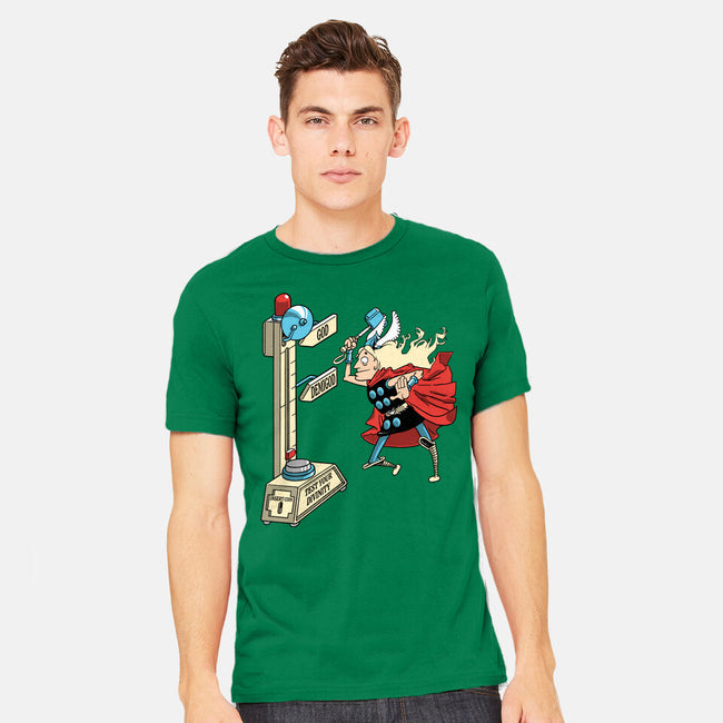 God Or Demigod-Mens-Heavyweight-Tee-imisko