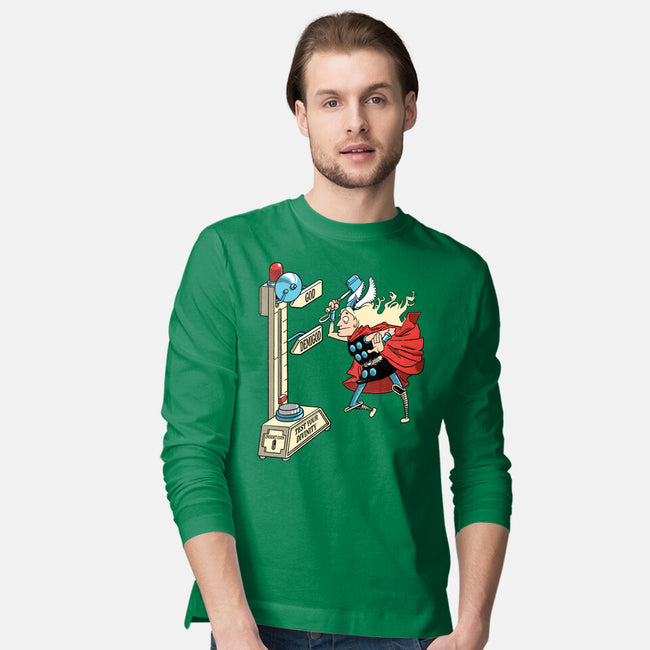 God Or Demigod-Mens-Long Sleeved-Tee-imisko