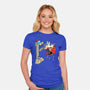 God Or Demigod-Womens-Fitted-Tee-imisko