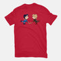 Things Are Heating Up-Womens-Fitted-Tee-DrawnByBryan