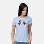 Things Are Heating Up-Womens-Basic-Tee-DrawnByBryan
