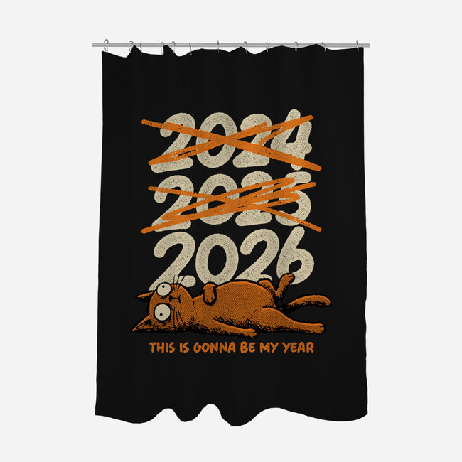 It's Been A Long Year-None-Polyester-Shower Curtain-Popnotic