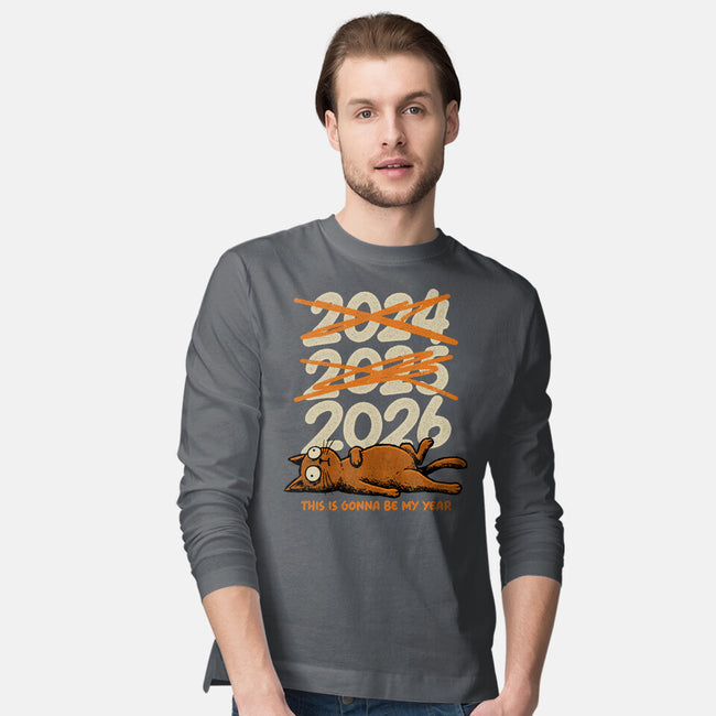 It's Been A Long Year-Mens-Long Sleeved-Tee-Popnotic