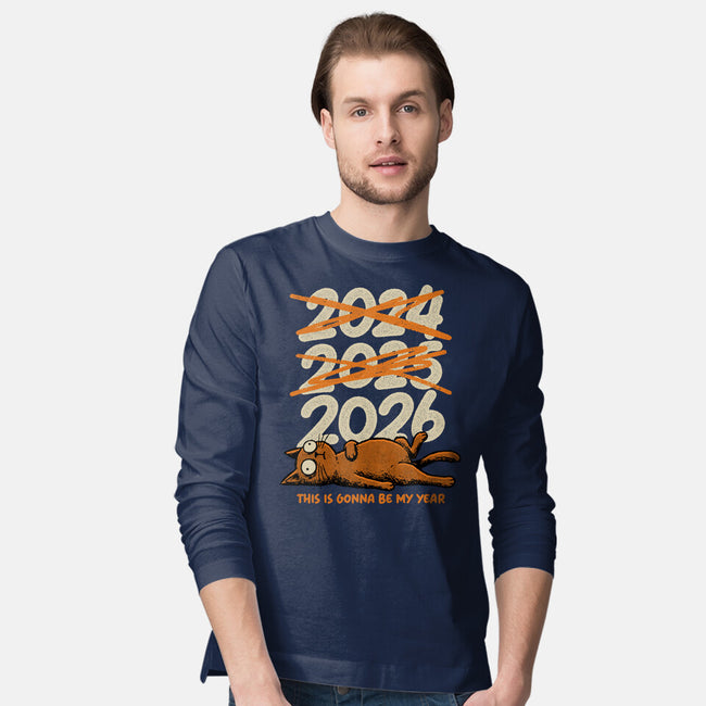It's Been A Long Year-Mens-Long Sleeved-Tee-Popnotic