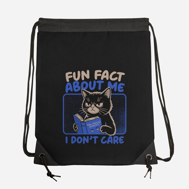Fun Fact About Me-None-Drawstring-Bag-Popnotic