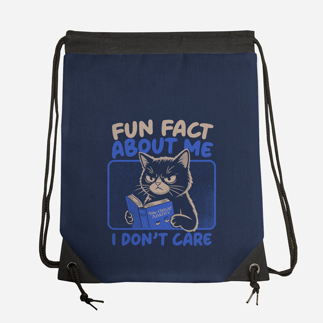 Fun Fact About Me-None-Drawstring-Bag-Popnotic