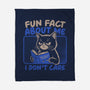 Fun Fact About Me-None-Fleece-Blanket-Popnotic