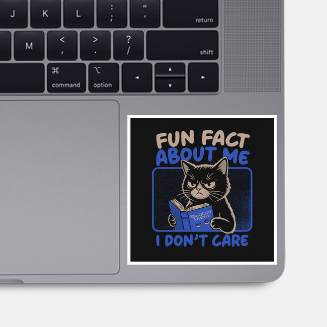 Fun Fact About Me-None-Glossy-Sticker-Popnotic
