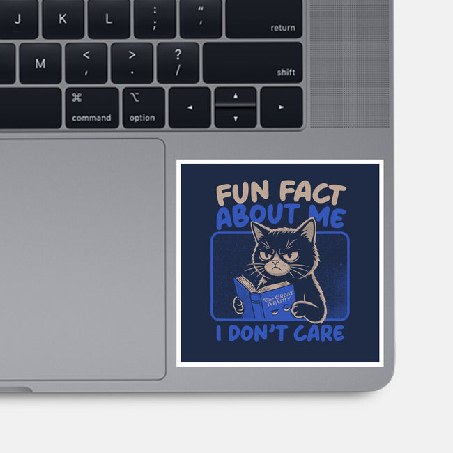 Fun Fact About Me-None-Glossy-Sticker-Popnotic
