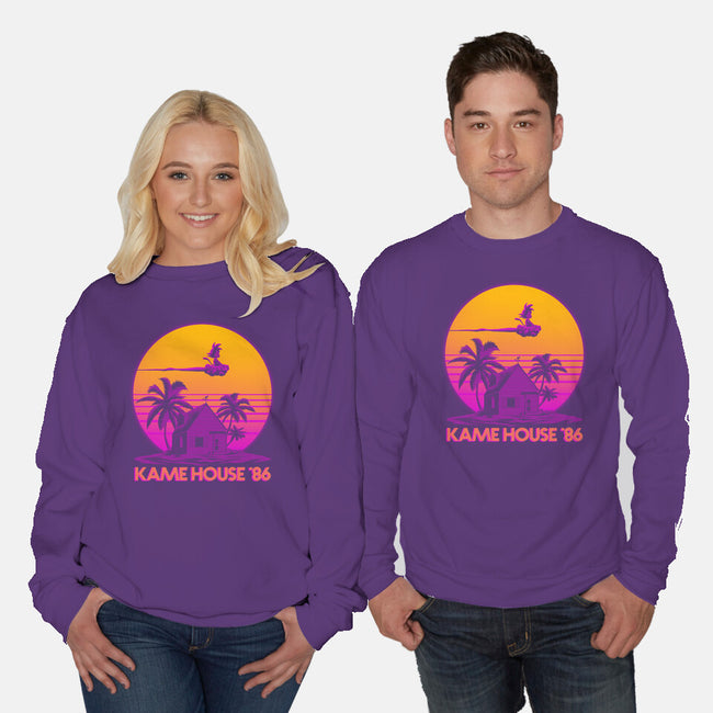Lame House 86-Unisex-Crew Neck-Sweatshirt-rmatix