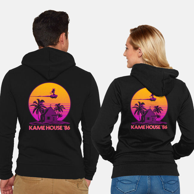 Lame House 86-Unisex-Zip-Up-Sweatshirt-rmatix
