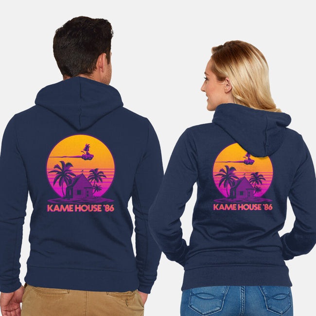Lame House 86-Unisex-Zip-Up-Sweatshirt-rmatix