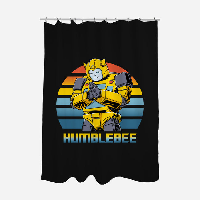 Humblebee-None-Polyester-Shower Curtain-alfbocreative