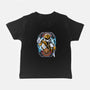 White Tiger Morphin Time-Baby-Basic-Tee-Diego Oliver