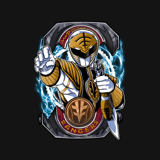 White Tiger Morphin Time-None-Basic Tote-Bag-Diego Oliver