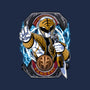 White Tiger Morphin Time-Womens-V-Neck-Tee-Diego Oliver