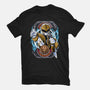 White Tiger Morphin Time-Womens-Basic-Tee-Diego Oliver