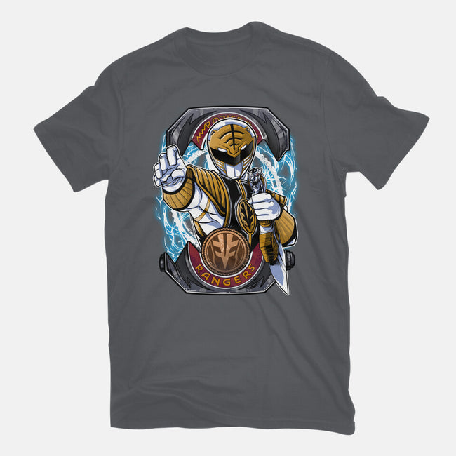White Tiger Morphin Time-Womens-Basic-Tee-Diego Oliver