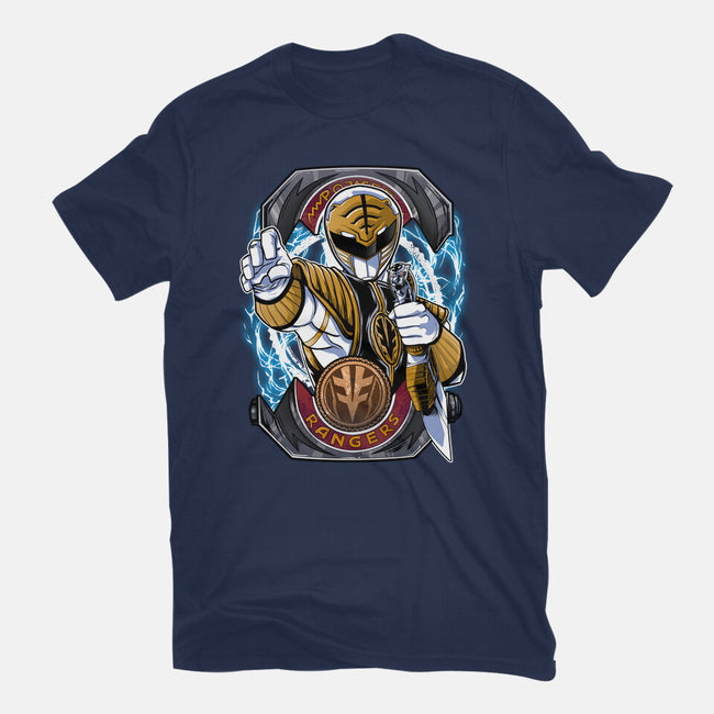 White Tiger Morphin Time-Womens-Basic-Tee-Diego Oliver