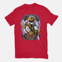 White Tiger Morphin Time-Unisex-Basic-Tee-Diego Oliver