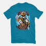 White Tiger Morphin Time-Womens-Basic-Tee-Diego Oliver