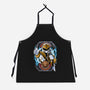 White Tiger Morphin Time-Unisex-Kitchen-Apron-Diego Oliver