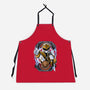White Tiger Morphin Time-Unisex-Kitchen-Apron-Diego Oliver