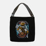 White Tiger Morphin Time-None-Adjustable Tote-Bag-Diego Oliver