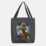 White Tiger Morphin Time-None-Basic Tote-Bag-Diego Oliver