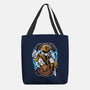 White Tiger Morphin Time-None-Basic Tote-Bag-Diego Oliver