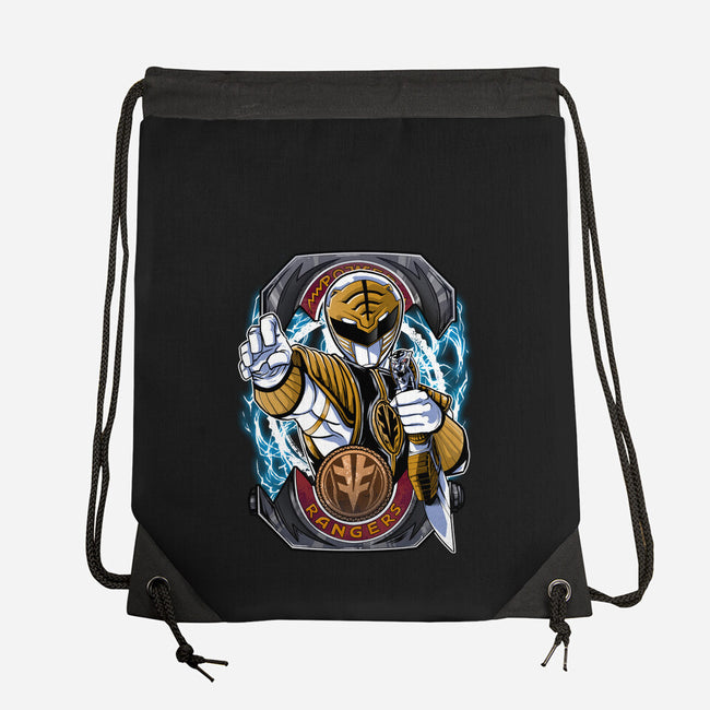 White Tiger Morphin Time-None-Drawstring-Bag-Diego Oliver