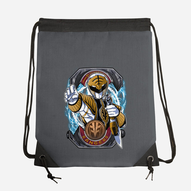 White Tiger Morphin Time-None-Drawstring-Bag-Diego Oliver