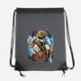 White Tiger Morphin Time-None-Drawstring-Bag-Diego Oliver