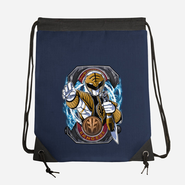 White Tiger Morphin Time-None-Drawstring-Bag-Diego Oliver