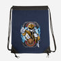 White Tiger Morphin Time-None-Drawstring-Bag-Diego Oliver
