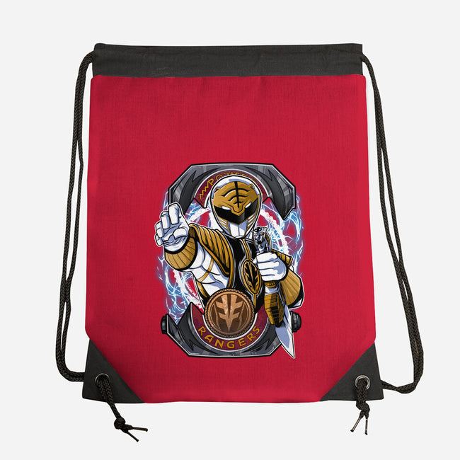 White Tiger Morphin Time-None-Drawstring-Bag-Diego Oliver